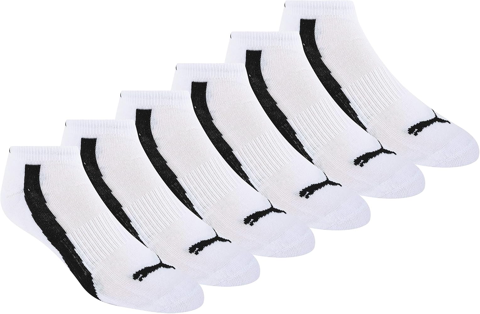 PUMA Men's 6 Pack Low Cut Socks