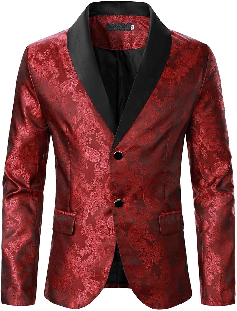 Mens Button Sequin Dress Suit Jacket Party Festival Tuxedo Sport Coat Party Glitter Shimmering Bomber Classic Sparkly Coats