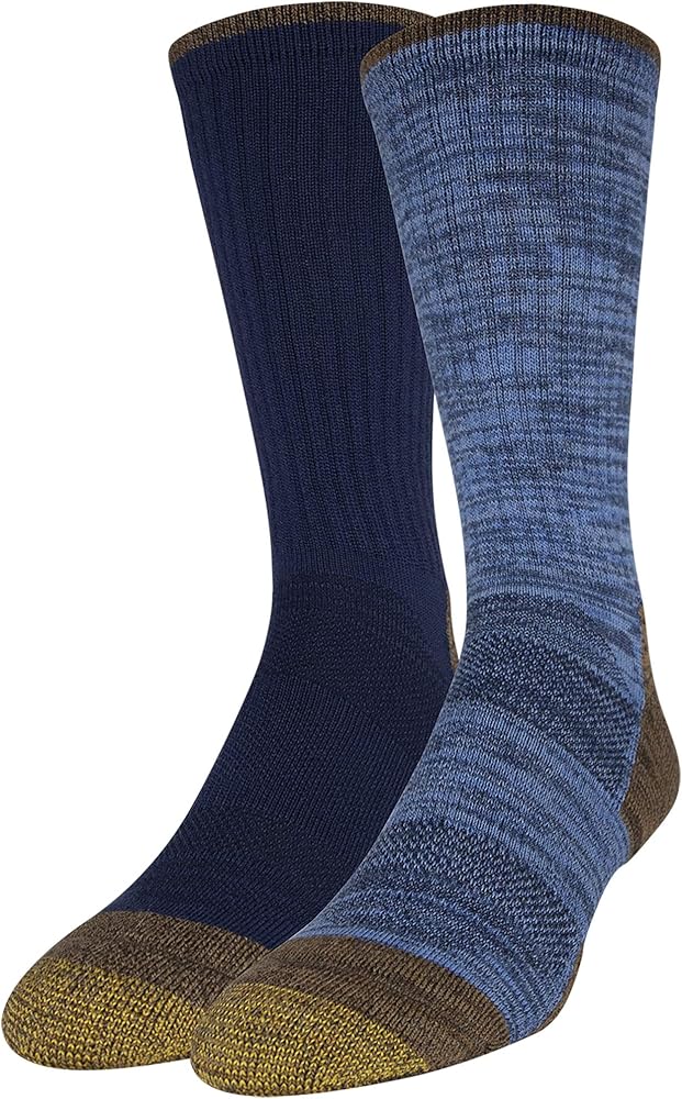 GOLDTOE Men's Boot Socks, 2-Pairs