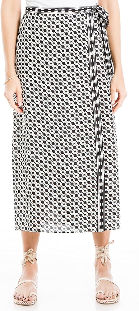 Max Studio Women's Side Tie Skirt