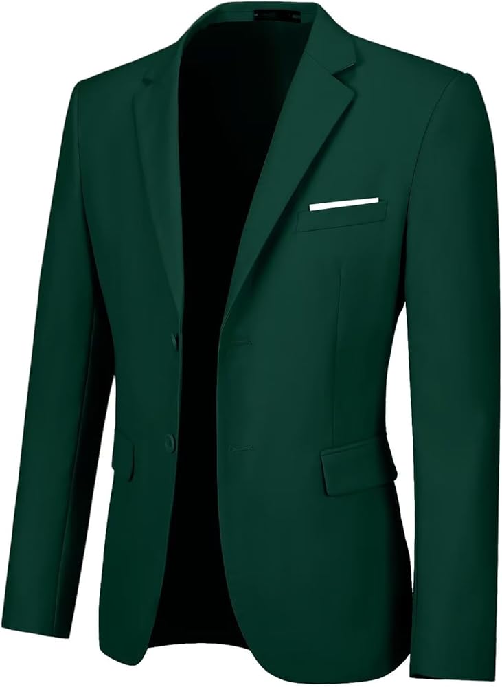 Men's Casual Suit Blazer Suit Separates Jackets Slim Fit 2 Button Lightweight Men Suit Sport Coats for Wedding Prom Party
