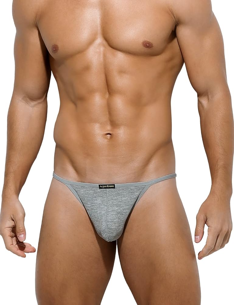 Arjen Kroos Men's Thong Swimwear Sexy G-String Briefs Underwear Swimsuit