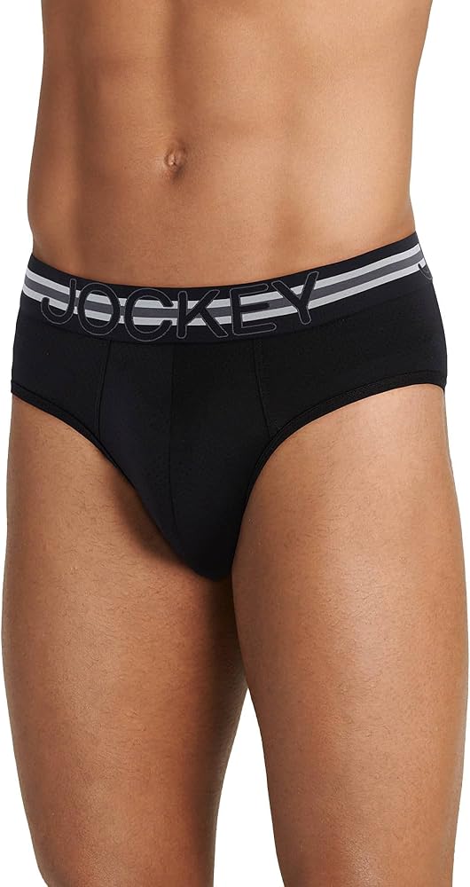 Jockey Men's Underwear Sport Stability Pouch Microfiber Brief