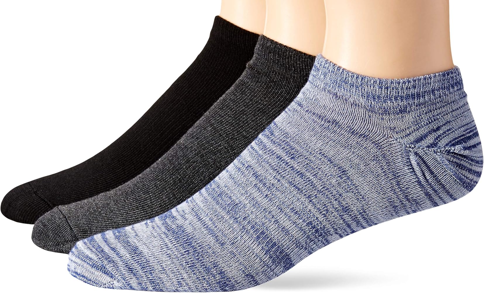 Hanes Mens No Show Socks