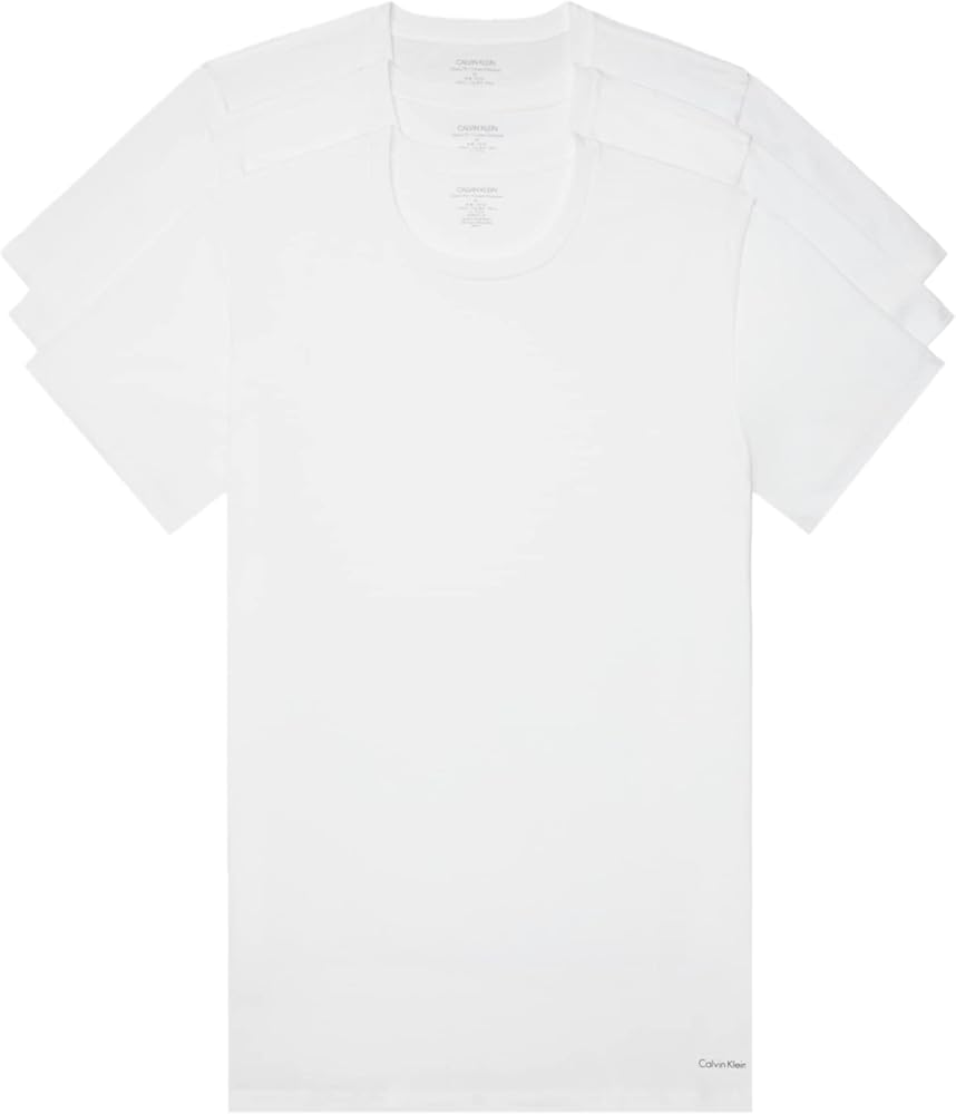Calvin Klein Men's Cotton Classics Short Sleeve Crew Neck
