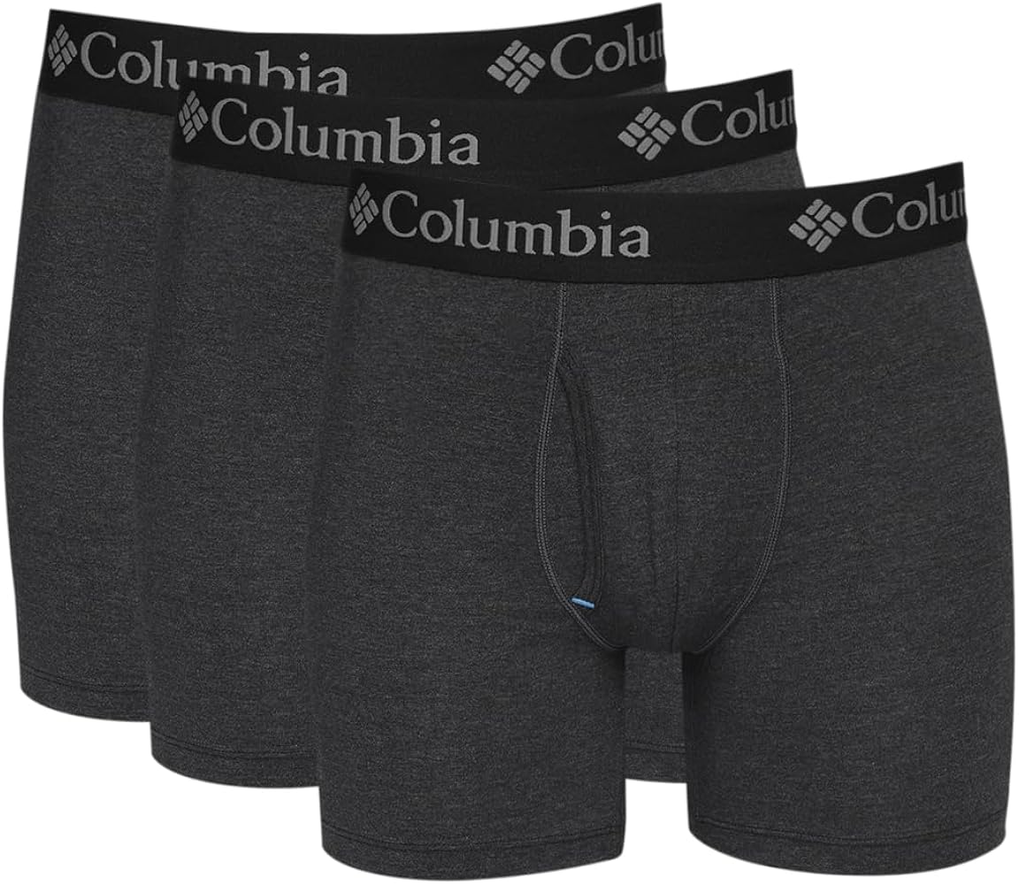 Columbia Men's 3 Pack Tri Blend Boxer Brief