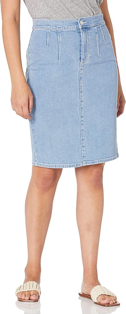 BCBGMAXAZRIA Women's Stretch Denim Pencil Skirt