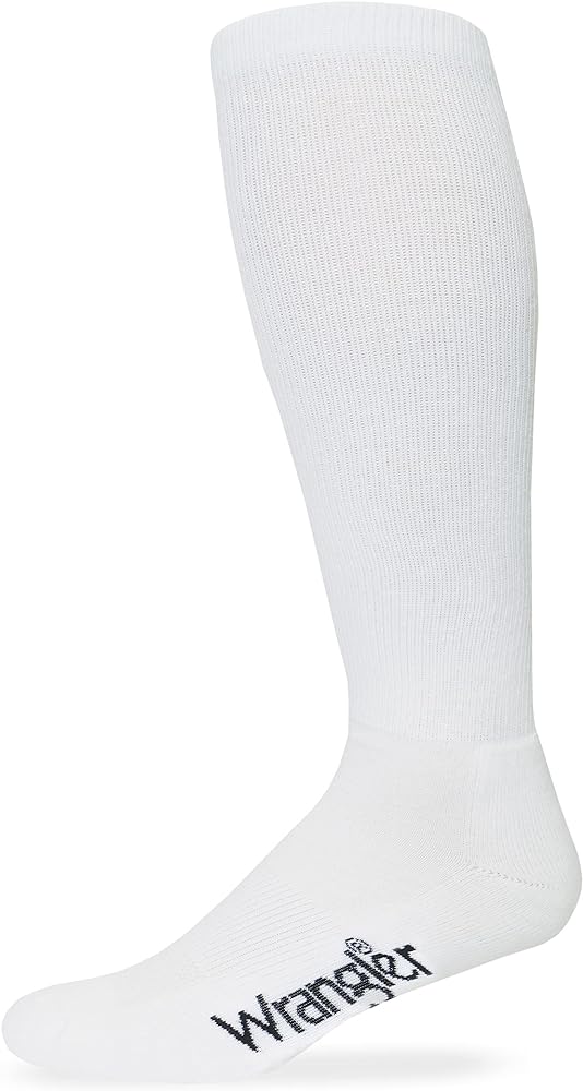 Wrangler Mens Wellington CottonTallBoot Socks 2 Pack