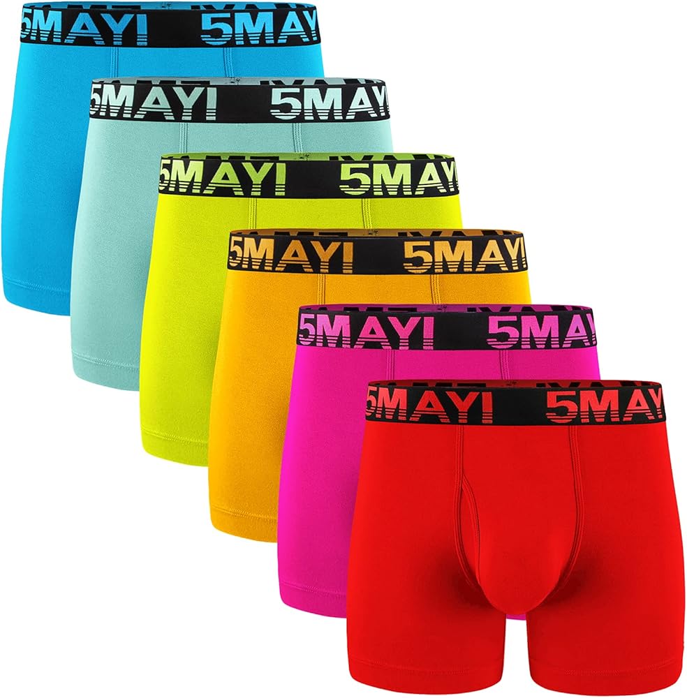 Counting Stars Men's Boxer Briefs Underwear Cotton Colorful Mens Underwear Boxer Briefs for Men Pack S M L XL XXL