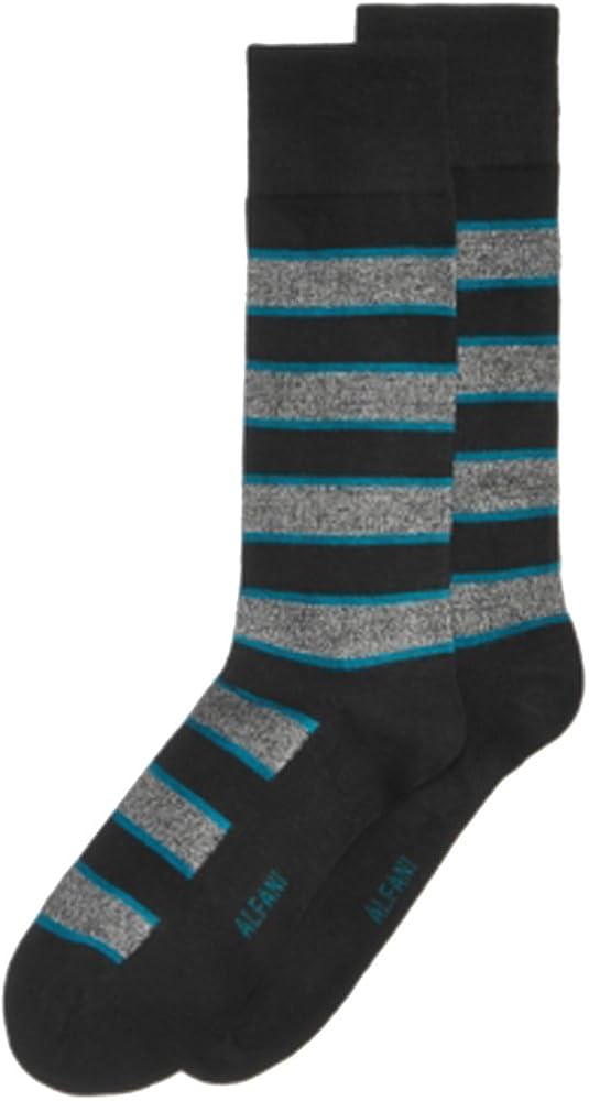 Alfani Mens Stipe Midweight Socks