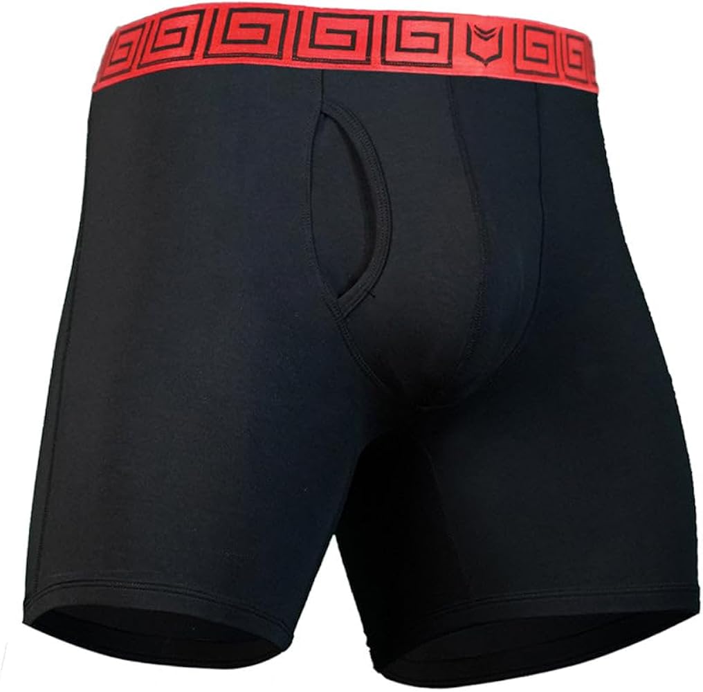 SHEATH 4.0 Men's Modal Boxer Briefs Underwear | Dual Pouch, Athletic Fit