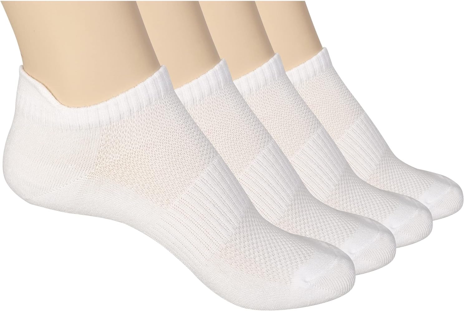 Unisex Thin Rayon Ankle Socks, Breathable Low Cut Athletic Running Sports Socks for Women and Men 4-8-12 Pairs