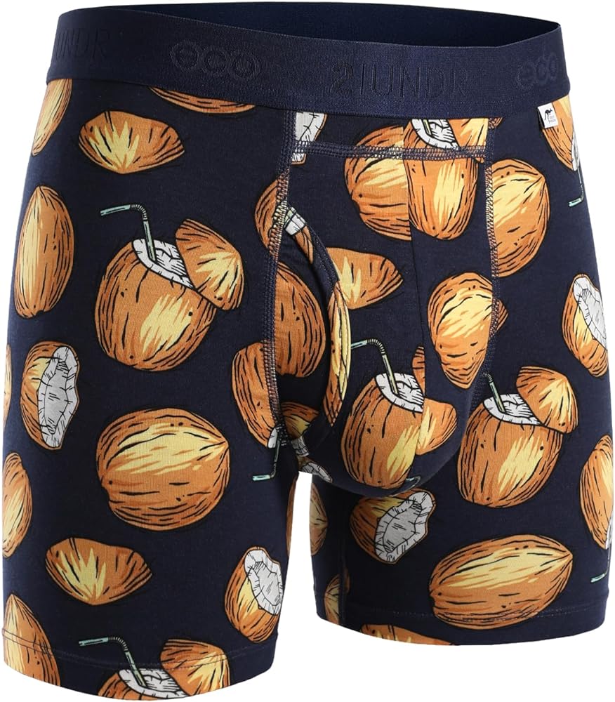2UNDR Men's Swing Eco 6" Boxer Brief