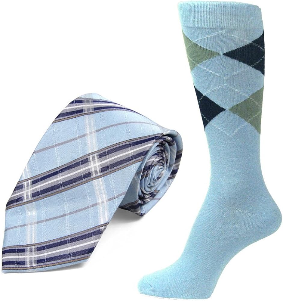 brand Men's Dress Socks &Necktie Set