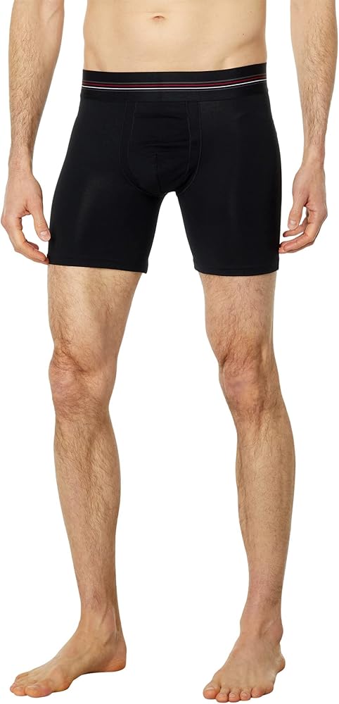 SPANX for Men Cotton Spandex Boxer Briefs – 100% Cotton Underwear for Men – Medium Compression