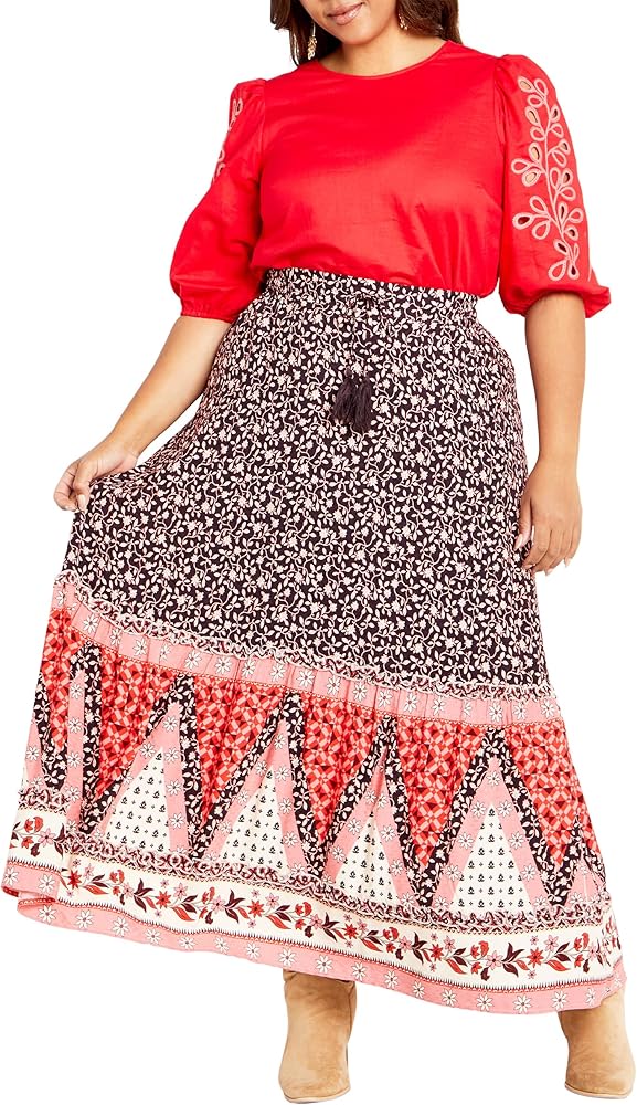 Women's Plus Size Skirt Eternal Maxi