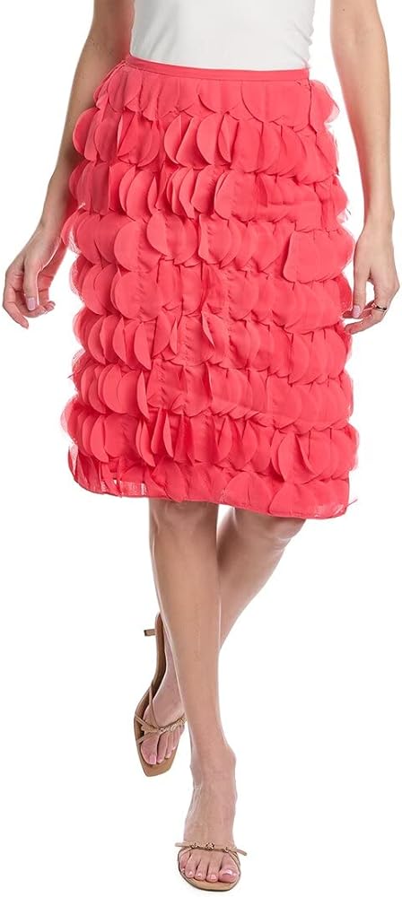 Trina Turk Women's Flutter Chiffon Skirt