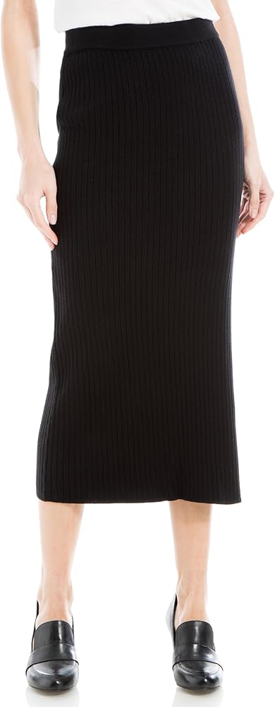 Max Studio Women's Ribbed Pencil Skirt