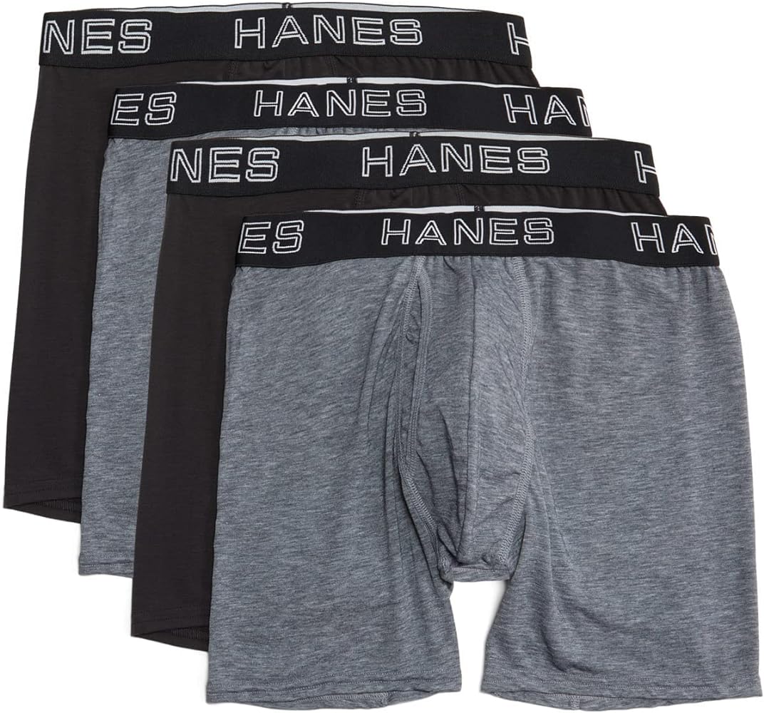 Hanes Mens Total Support Pouch Boxer Brief