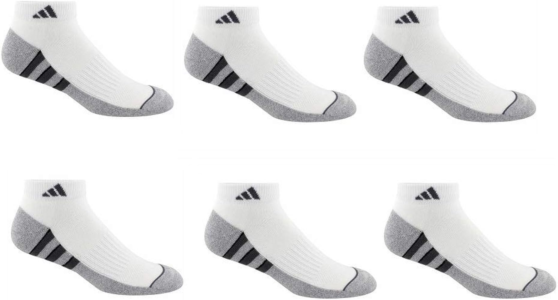 adidas Men's Climalite Low Cut Sock 6-pair