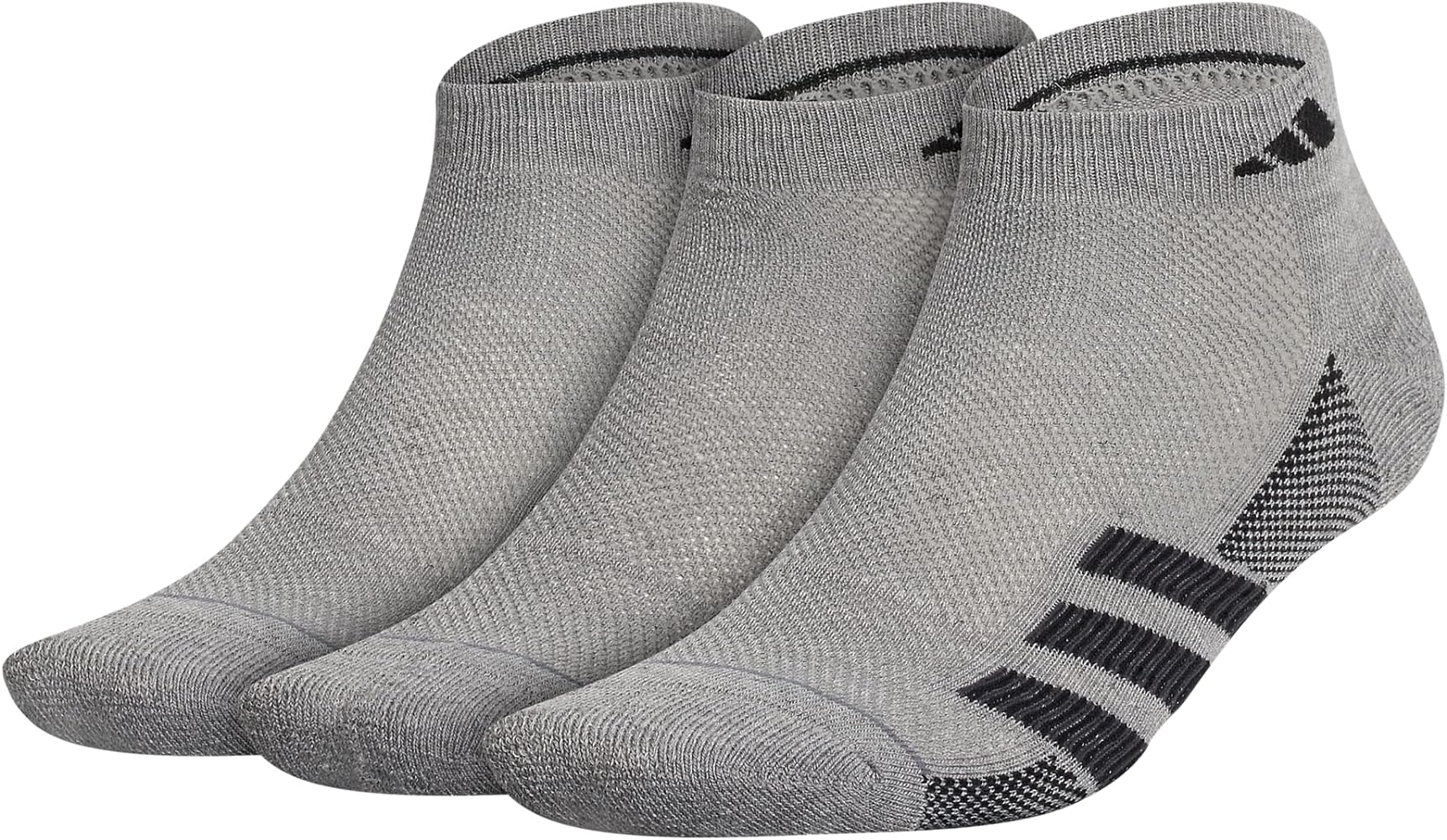 adidas Men's Superlite Stripe Ii 3-Pack Low Cut