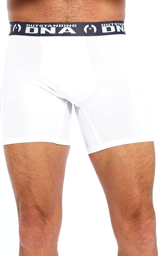 Mens Boxer Briefs, Mens Underwear Breathable Polyester Spandex Fabric, Comfortable Mens Underwear Briefs 7”