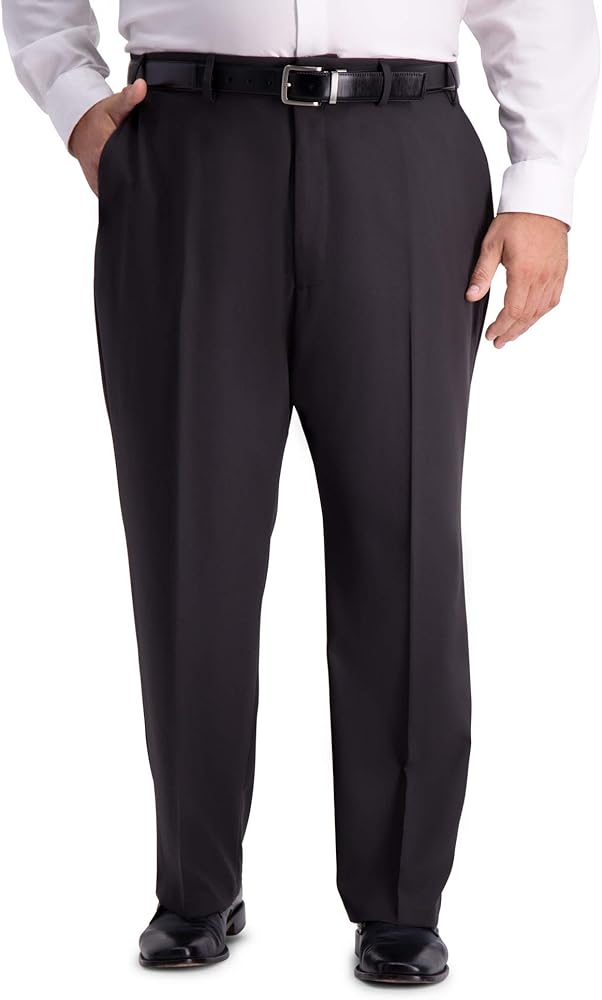 Haggar Men's The Active Series Stretch Classic Fit Suit Separate Pant Regular and Big & Tall Sizes