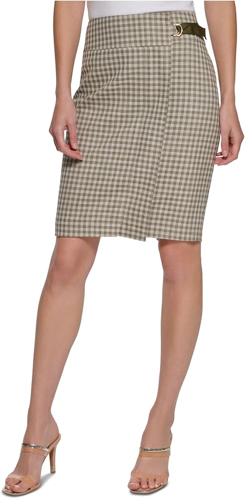 DKNY Women's Knee Length Business Casual Suit Skirt