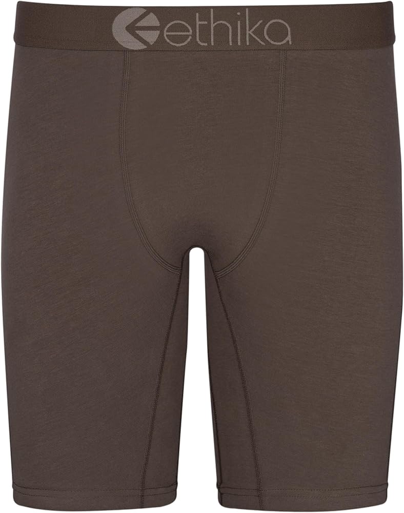 Ethika Mens Staple Boxer Brief | Chocolate