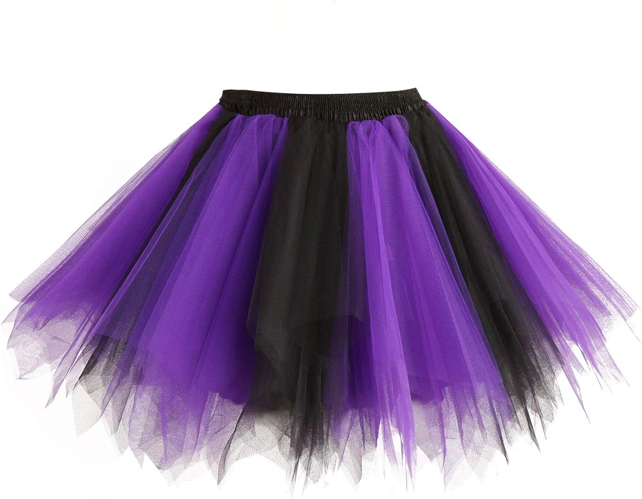 Girstunm Women's 1950s Vintage Petticoats Bubble Tutu Dance Half Slip Skirt
