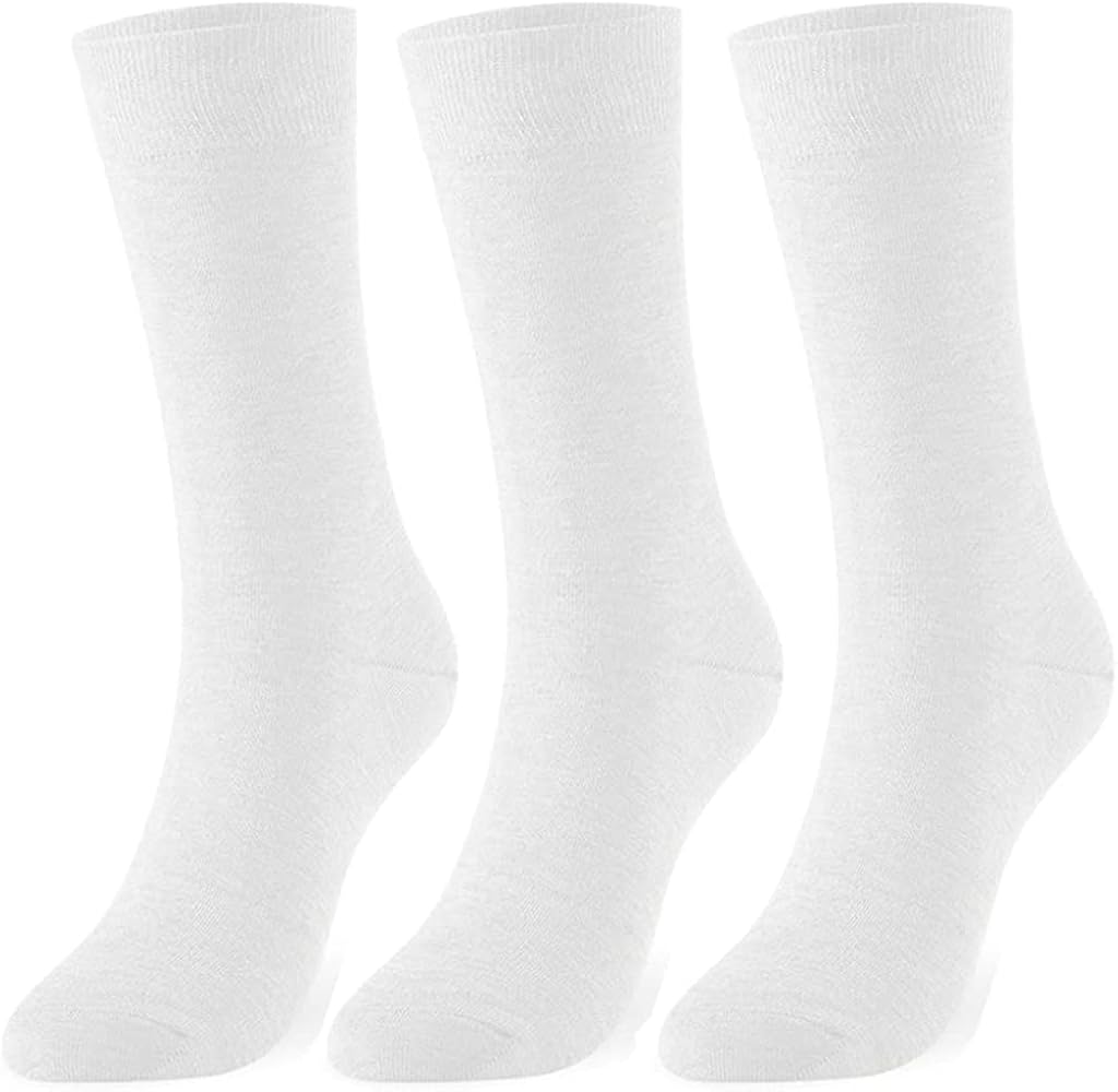 Men's Dress Socks Classic Business Casual Solid Premium Socks