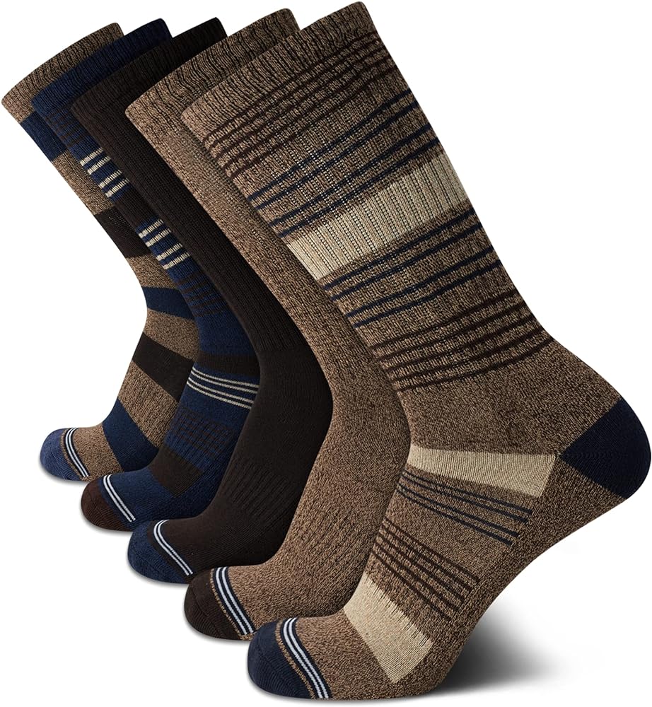 Nautica Men's Dress Socks - Light-Cushion Crew Socks (5 Pack)