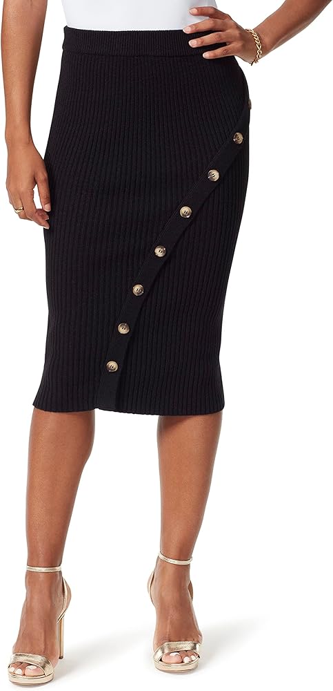 Sam Edelman Women's Rosalie Button Detailed Skirt