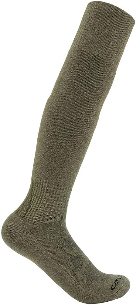 Carhartt Men's Midweight Merino Wool Blend Uniform OverTheCalf Sock