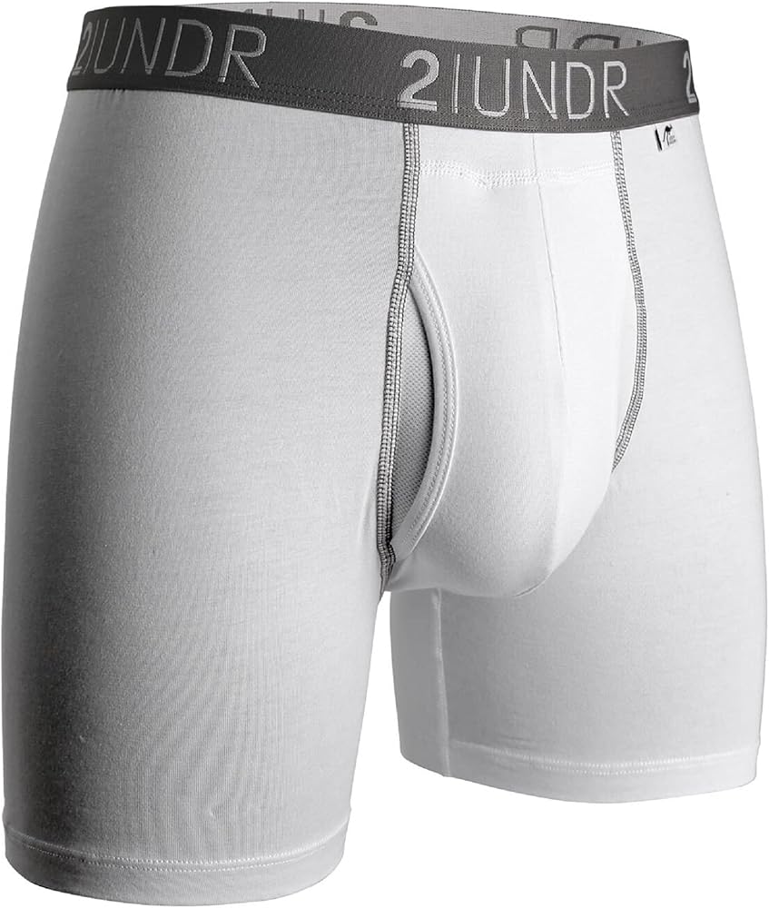 2UNDR Men's 6" Swing Shift Boxer Briefs