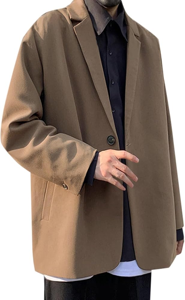 Mens Sport Coats Retro Two Buttons Blazer Jacket Slim Fit Casual Notched Lapel Suit Jackets Wedding Prom Dinner Tuxedo