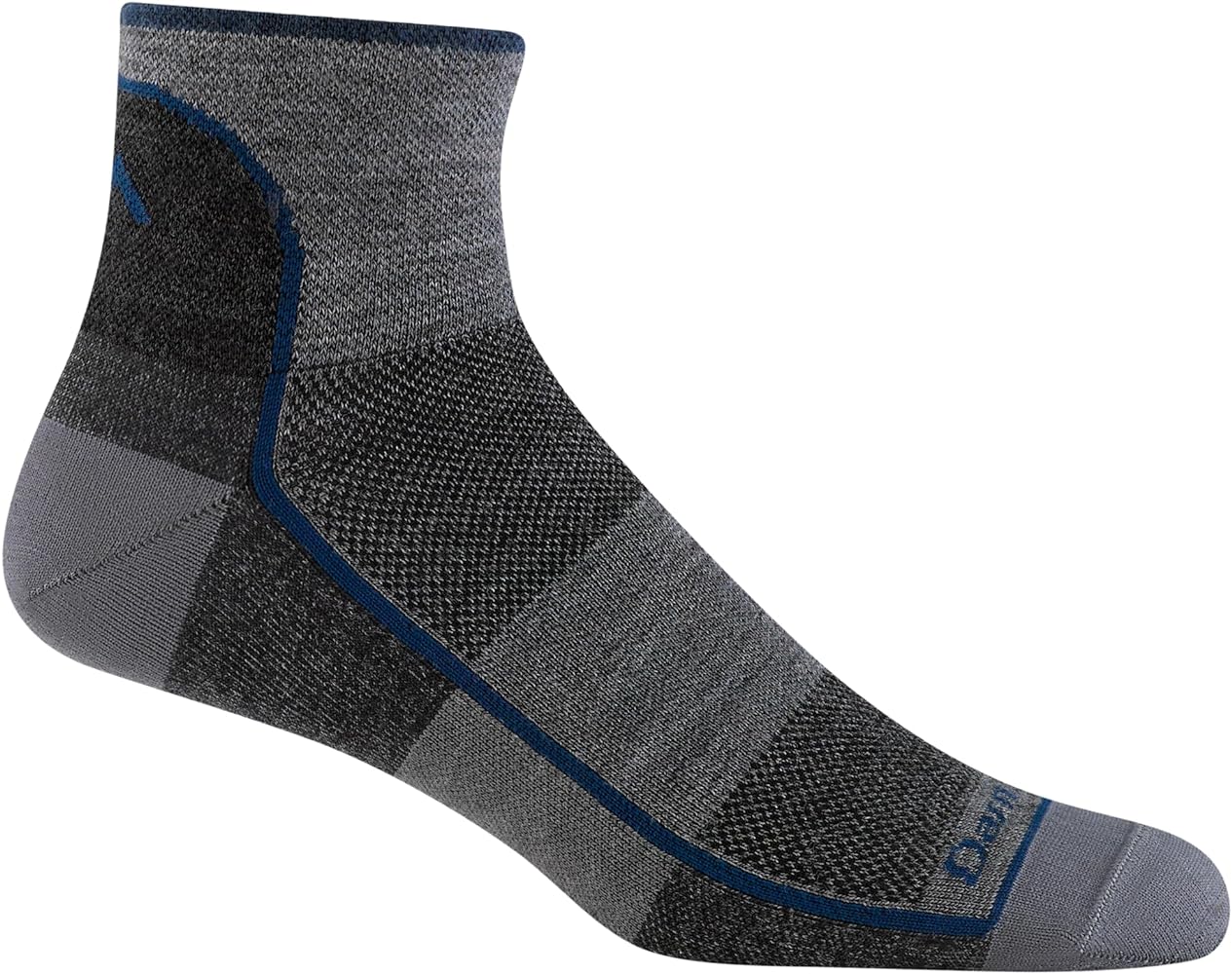 Darn Tough Men's Quarter Lightweight Running Sock (Style 1715) -