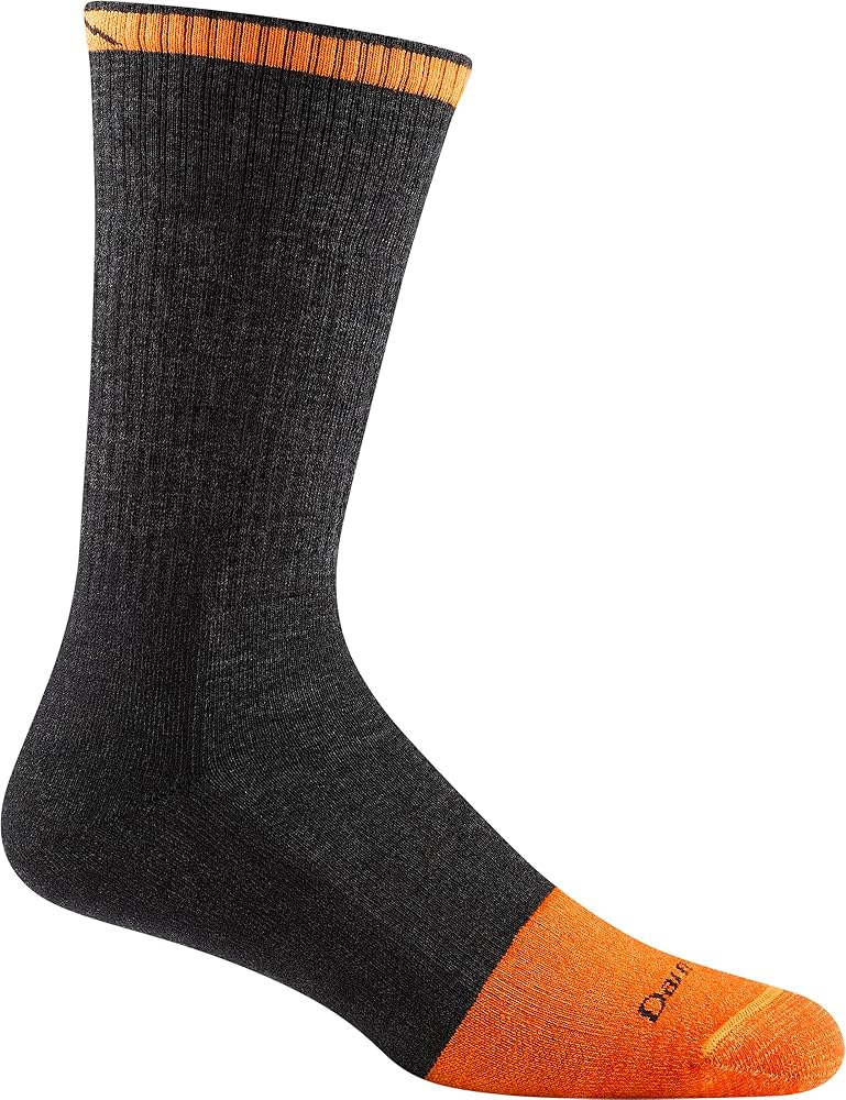 Darn Tough Men's Steely Boot Midweight with Full Cushion Toe Box Work Sock (Style 2006) -