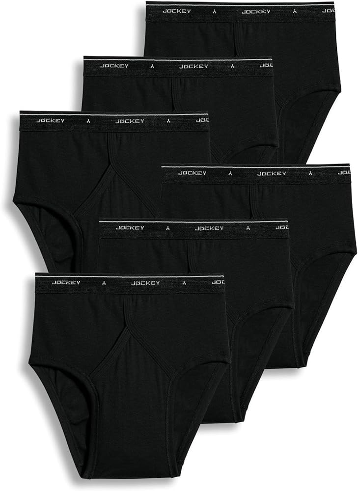 Jockey Men's Underwear Classic Low Rise Brief - 6 Pack