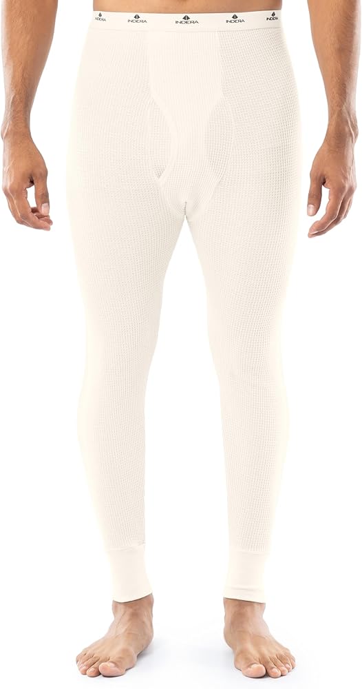 Indera Men's 65/35 Waffle Knit Pant