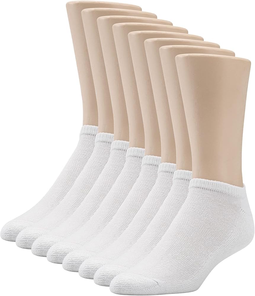 No nonsense mens Cushion No Show Sock 8 Pair Pack