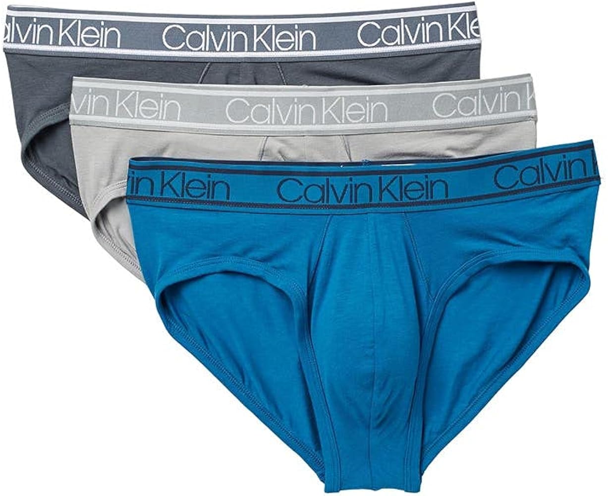 Calvin Klein Men`s The Ultimate Comfort Viscose Made From Bamboo Hip Briefs 3 Pack