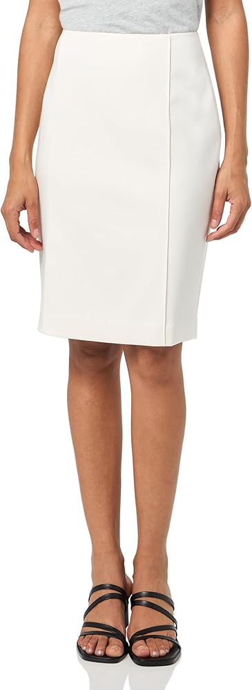 Anne Klein Women's Cb Zip Pintuck Pencil Skirt