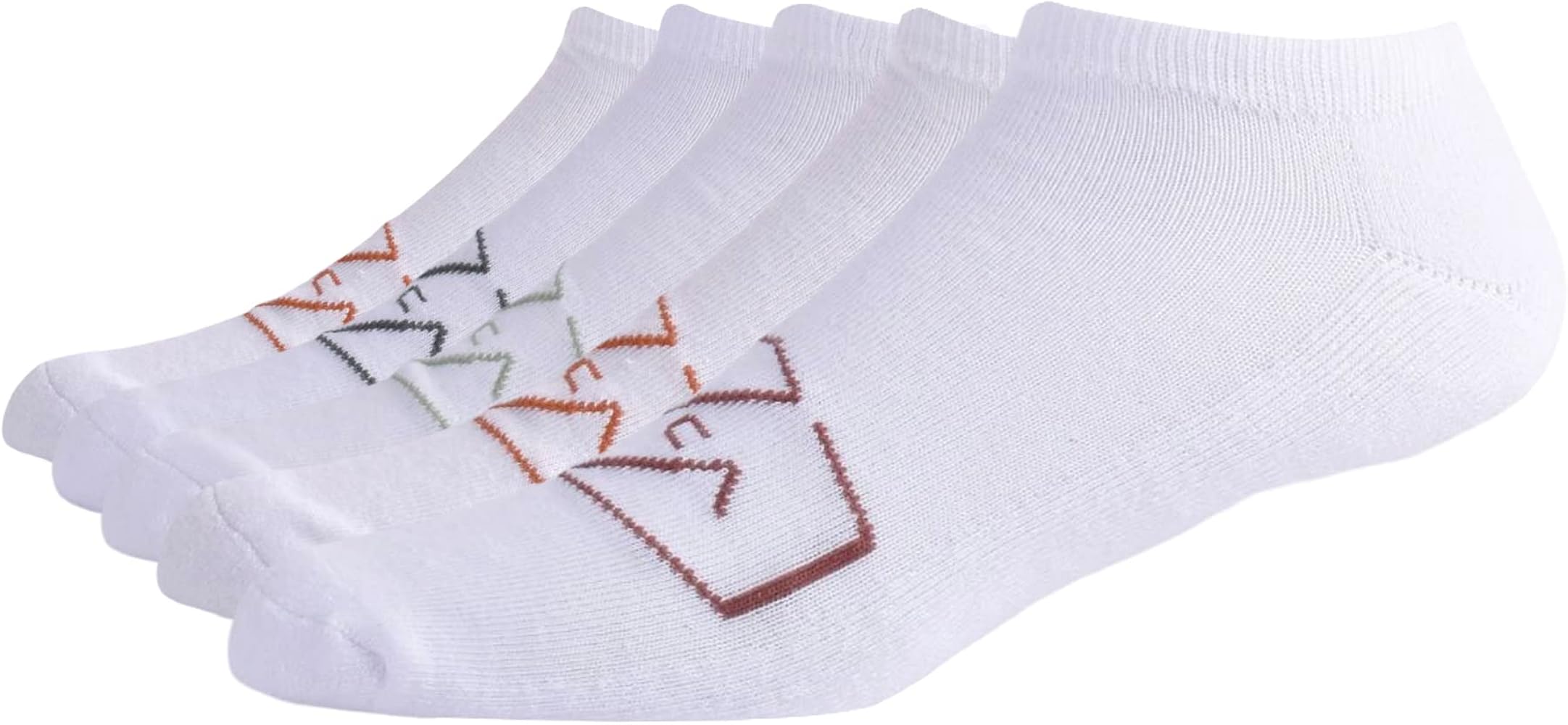 RVCA Men's Half Cushion Low Cut Socks