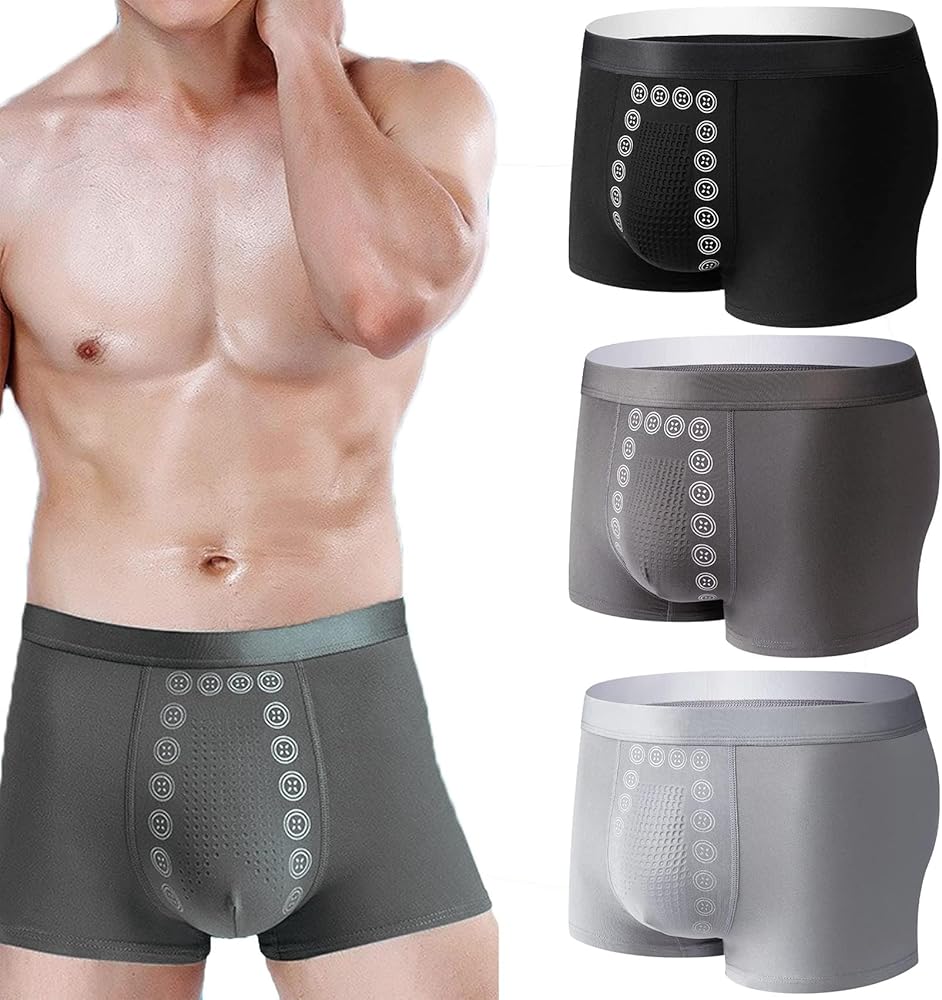 Lisaonly Men's Energetic Massage Magnetic Underwear