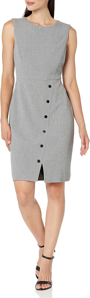 Kasper Women's Sheath W/Snapped Skirt