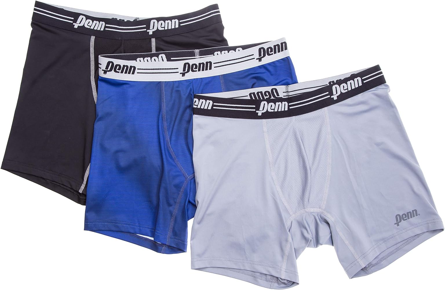 Penn Mens Performance Boxer Briefs - 3 Pack